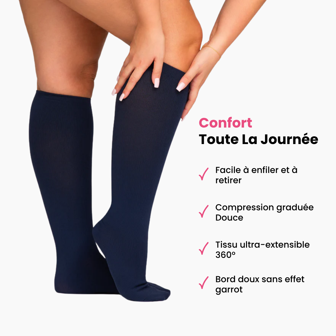 Chaussettes de Compression Confortable