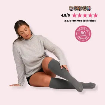 Enfin des Chaussettes de
Compression Que Vous
Porterez Avec Plaisir